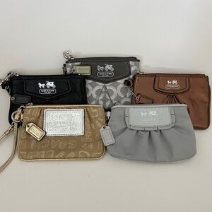 COACH wristlets